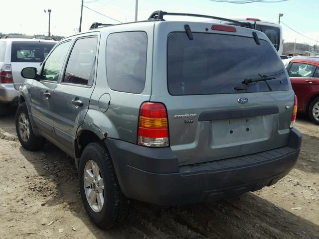 1FMYU93176KB08141 - 2006 FORD ESCAPE XLT GRAY photo 3