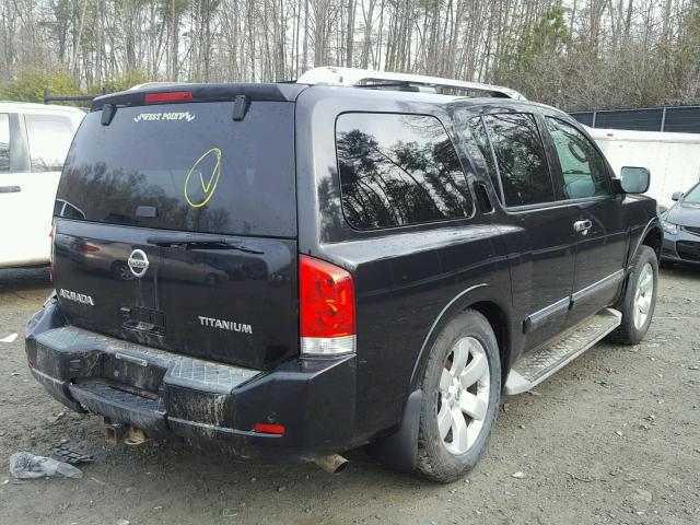 5N1AA0NC5AN607984 - 2010 NISSAN ARMADA SE BLACK photo 4