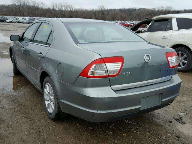 3MEHM07Z66R616840 - 2006 MERCURY MILAN GRAY photo 3