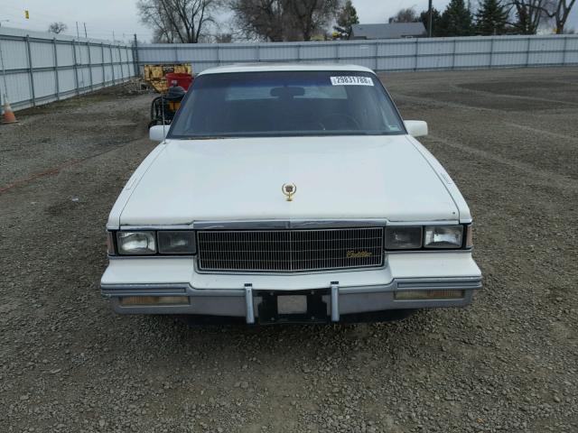 1G6CD6980G4236988 - 1986 CADILLAC DEVILLE BA WHITE photo 9