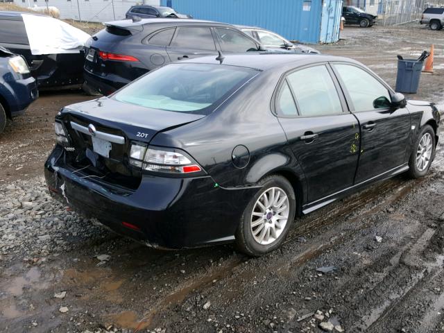 YS3FA4CY8A1617649 - 2010 SAAB 9-3 2.0T BLACK photo 4