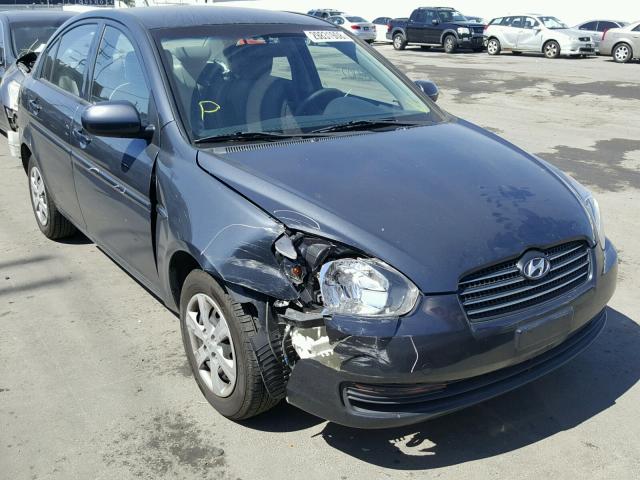 KMHCN4AC5BU613852 - 2011 HYUNDAI ACCENT GLS CHARCOAL photo 1