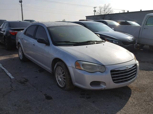 1C3EL56R16N121264 - 2006 CHRYSLER SEBRING TO SILVER photo 1