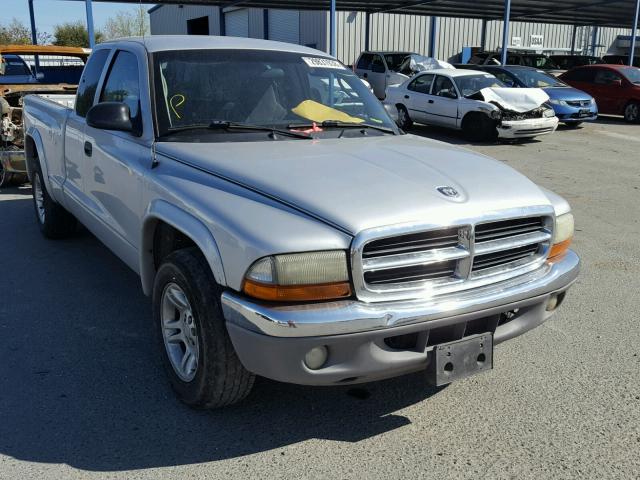 1D7GL42NX3S104421 - 2003 DODGE DAKOTA SLT WHITE photo 1