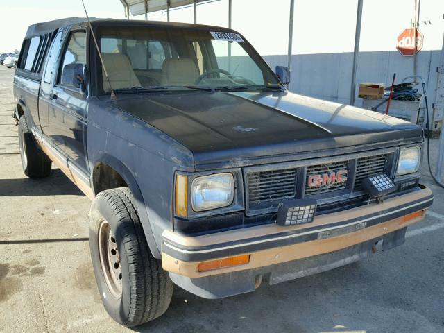 1GTDT14R9H8521495 - 1987 GMC S TRUCK S1 BLACK photo 1