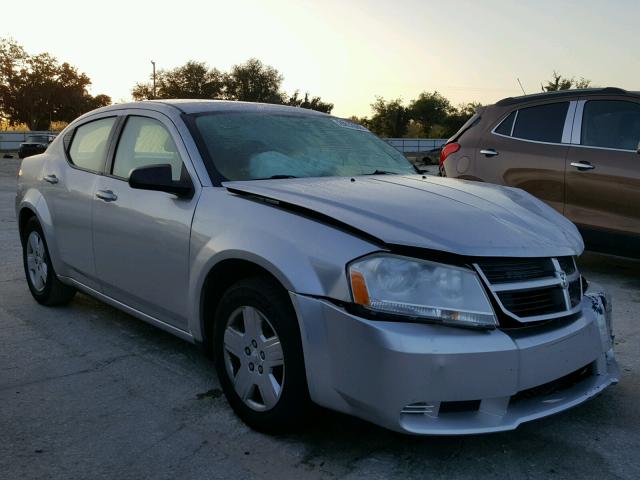 1B3LC46B89N501384 - 2009 DODGE AVENGER SE SILVER photo 1