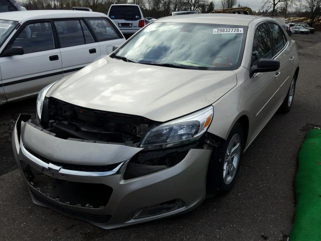 1G11A5SL0FF306815 - 2015 CHEVROLET MALIBU LS ოქროსფერი ფოტო 2
