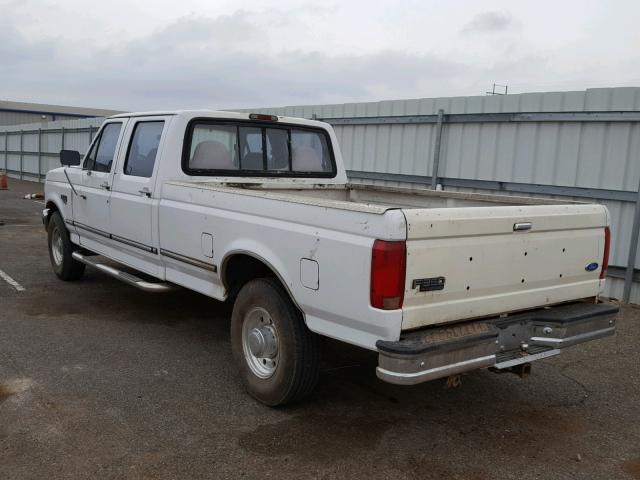 1FTJW35F7VEC76073 - 1997 FORD F350 WHITE photo 3