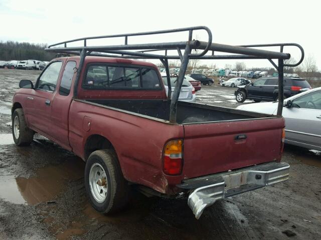 4TAVL52N5XZ501342 - 1999 TOYOTA TACOMA XTR RED photo 3