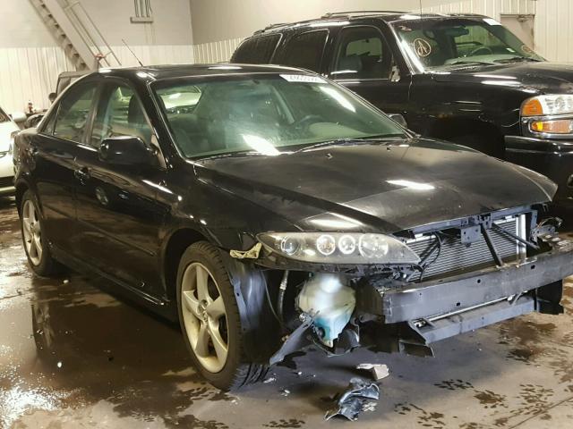 1YVHP80D465M67640 - 2006 MAZDA 6 S BLACK photo 1