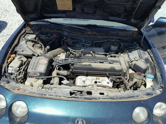 JH4DC4457TS012790 - 1996 ACURA INTEGRA LS GREEN photo 7