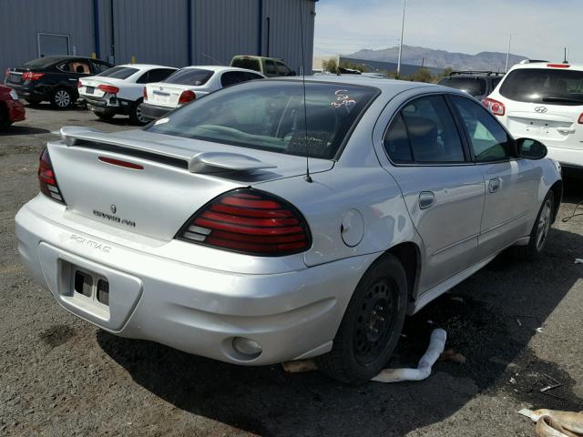 1G2NF52E94M504723 - 2004 PONTIAC GRAND AM S SILVER photo 4