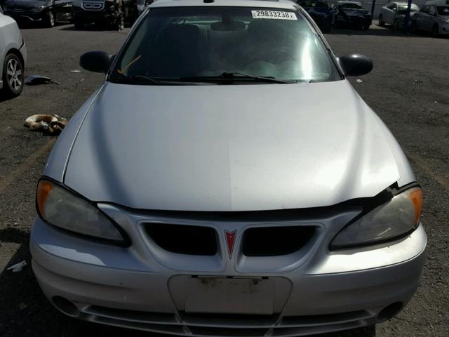 1G2NF52E94M504723 - 2004 PONTIAC GRAND AM S SILVER photo 9