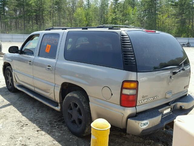 1GKFK66U82J213989 - 2002 GMC DENALI XL BEIGE photo 3