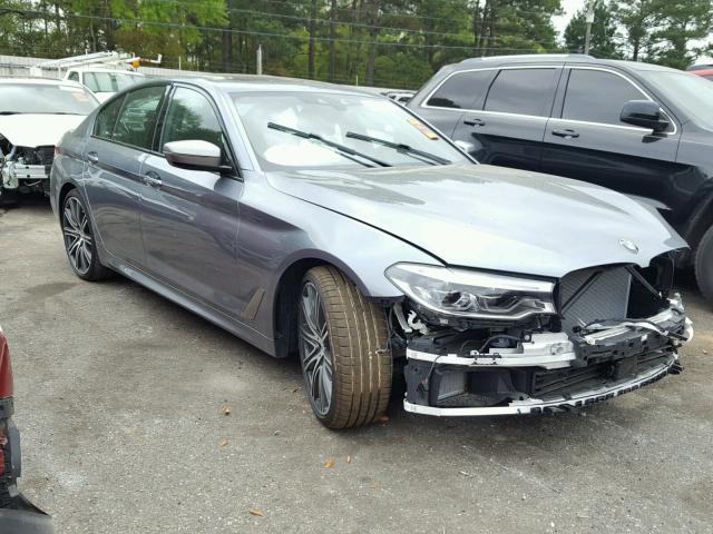 WBAJB9C58JB035771 - 2018 BMW M550XI GRAY photo 1