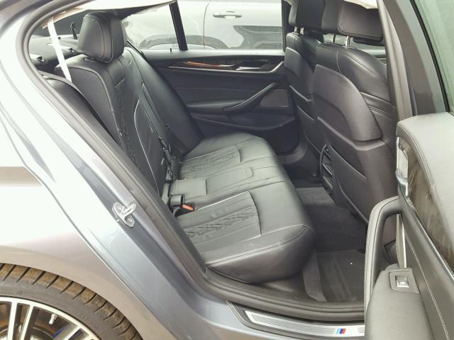 WBAJB9C58JB035771 - 2018 BMW M550XI GRAY photo 6