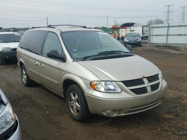 2D4GP44L76R680857 - 2006 DODGE GRAND CARA BEIGE photo 1