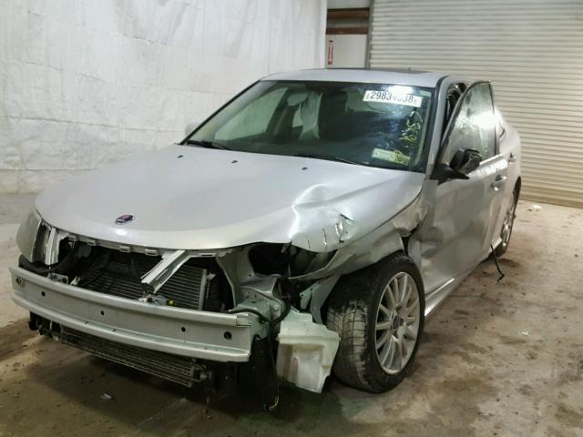 YS3FB49Y881014053 - 2008 SAAB 9-3 2.0T GRAY photo 2