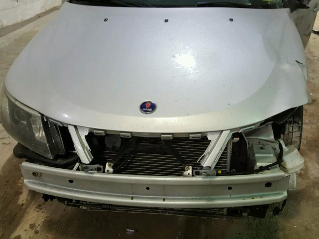 YS3FB49Y881014053 - 2008 SAAB 9-3 2.0T GRAY photo 7