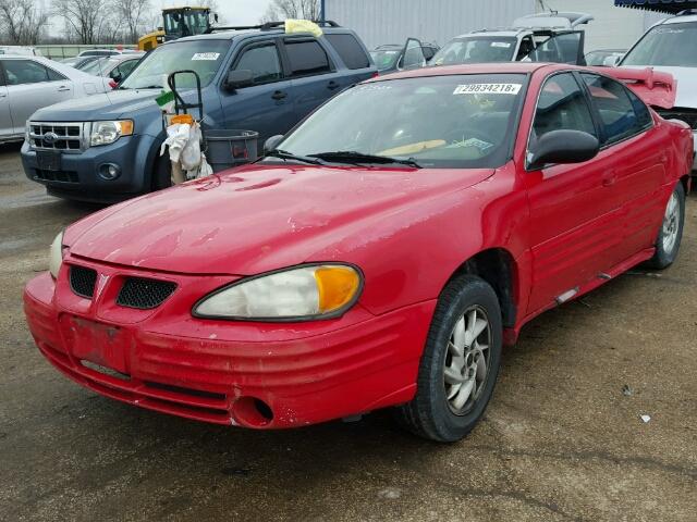 1G2NF52E62C240041 - 2002 PONTIAC GRAND AM S Qırmızı foto 2