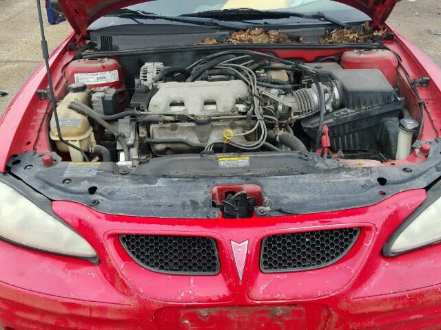 1G2NF52E62C240041 - 2002 PONTIAC GRAND AM S RED photo 7