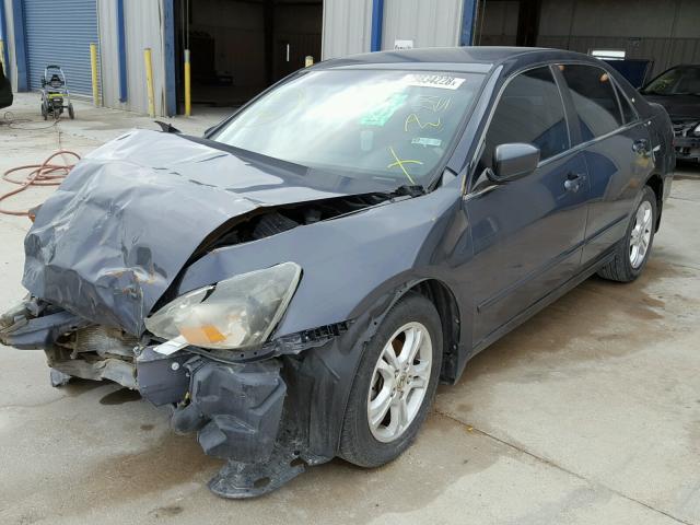 1HGCM56396A167316 - 2006 HONDA ACCORD SE BLACK photo 2