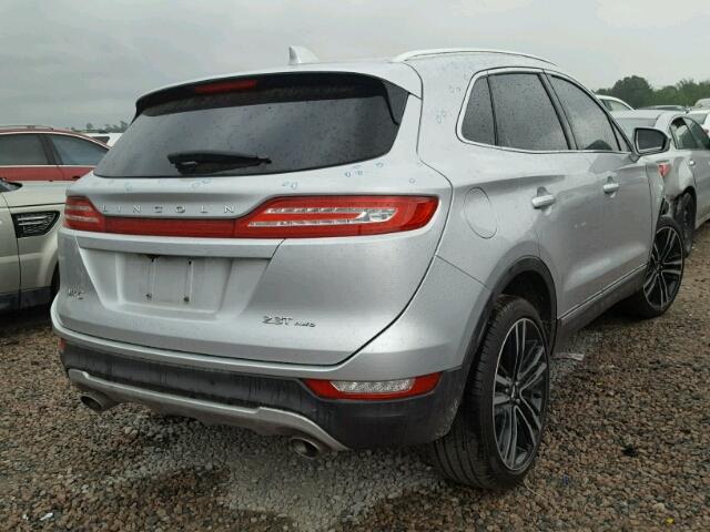 5LMTJ3DH9HUL46279 - 2017 LINCOLN MKC RESERV SILVER photo 4