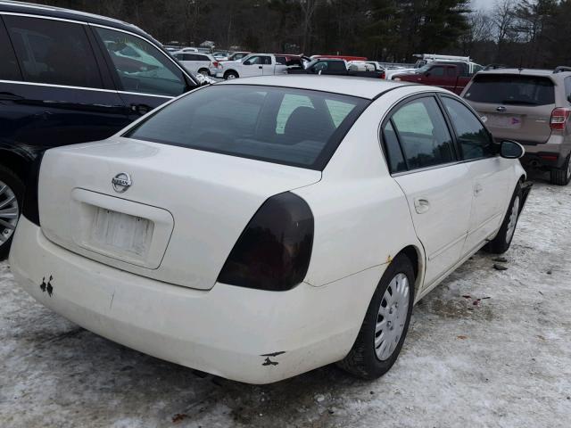 1N4AL11D65C350344 - 2005 NISSAN ALTIMA S WHITE photo 4