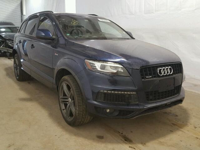 WA1DGAFE3DD016062 - 2013 AUDI Q7 PRESTIG BLUE photo 1