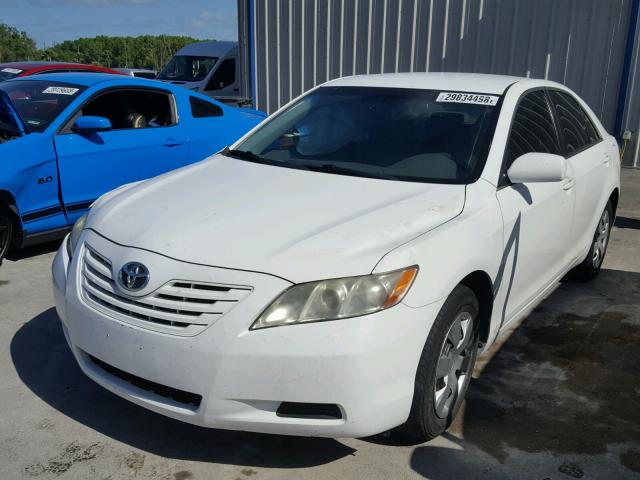 4T1BE46K18U733037 - 2008 TOYOTA CAMRY CE WHITE photo 2