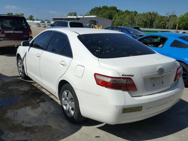 4T1BE46K18U733037 - 2008 TOYOTA CAMRY CE WHITE photo 3