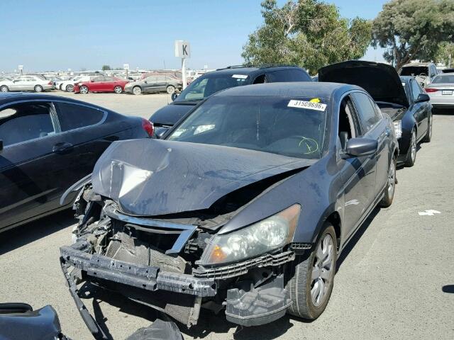 1HGCP36869A039031 - 2009 HONDA ACCORD EXL SILVER photo 2