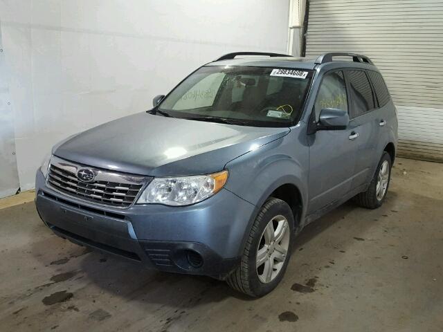 JF2SH6CC7AH751482 - 2010 SUBARU FORESTER 2 GRAY photo 2