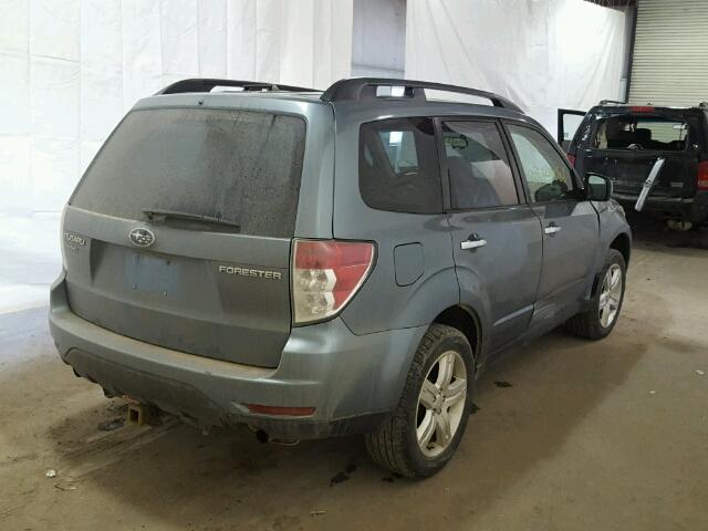 JF2SH6CC7AH751482 - 2010 SUBARU FORESTER 2 GRAY photo 4