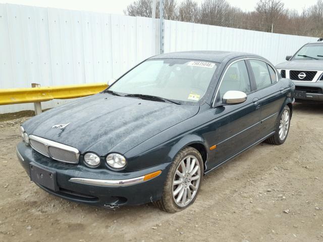 SAJWA51A56WE83975 - 2006 JAGUAR X-TYPE 3.0 GREEN photo 2