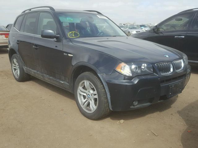 WBXPA93446WD26085 - 2006 BMW X3 3.0I BLACK photo 1