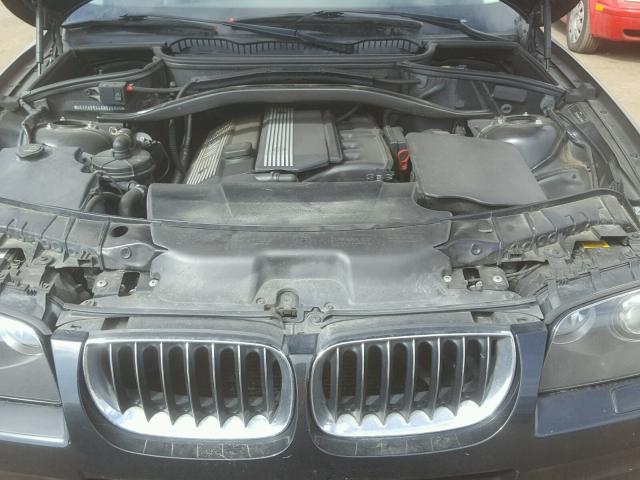 WBXPA93446WD26085 - 2006 BMW X3 3.0I BLACK photo 7