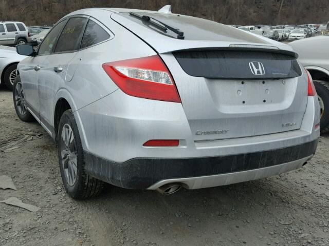 5J6TF2H55DL006267 - 2013 HONDA CROSSTOUR SILVER photo 3