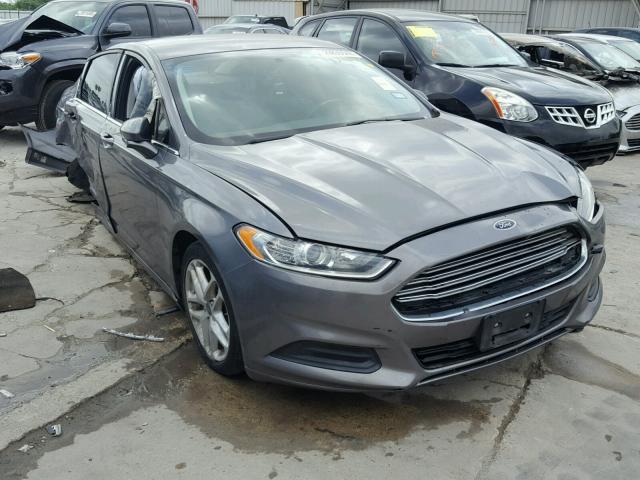 3FA6P0HD6ER128608 - 2014 FORD FUSION SE CHARCOAL photo 1