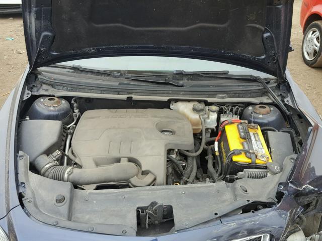 1G1ZC5EU7BF358535 - 2011 CHEVROLET MALIBU 1LT 蓝色 照片 7