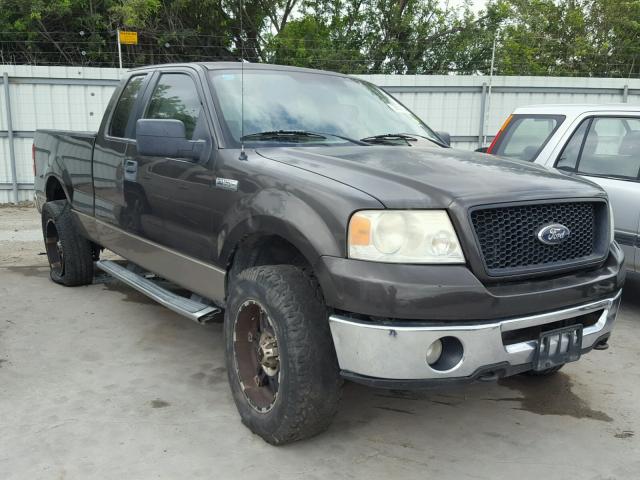 1FTPX14506NA09833 - 2006 FORD F150 BROWN photo 1