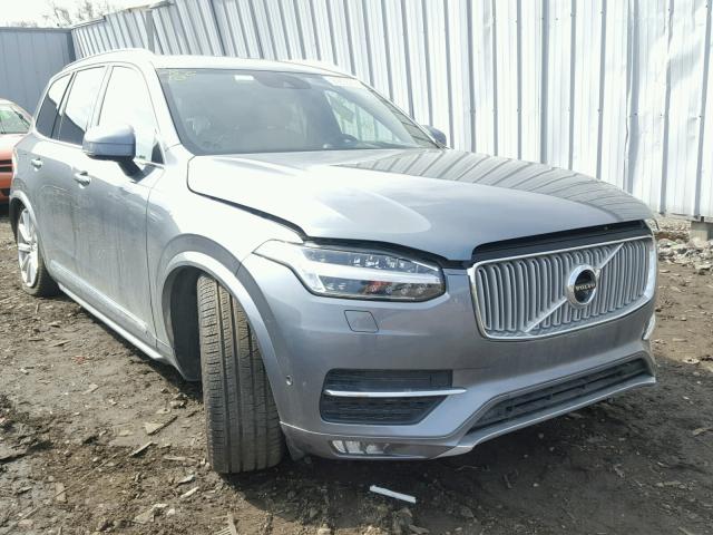 YV4A22PL1J1210917 - 2018 VOLVO XC90 T6 GRAY photo 1