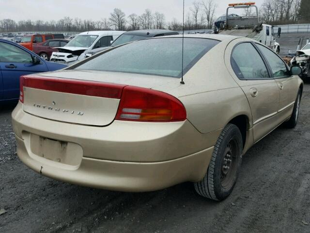 2B3HD46R41H706746 - 2001 DODGE INTREPID S GOLD photo 4