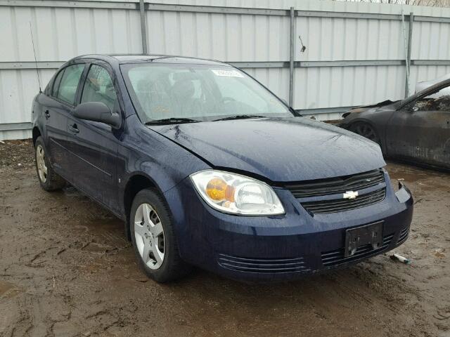 1G1AK58F587349655 - 2008 CHEVROLET COBALT LS BLUE photo 1