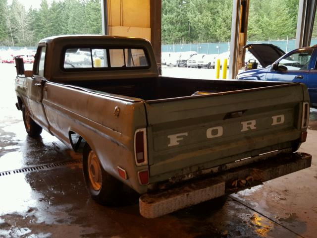 F10HRE11117 - 1969 FORD PICK UP GREEN photo 3