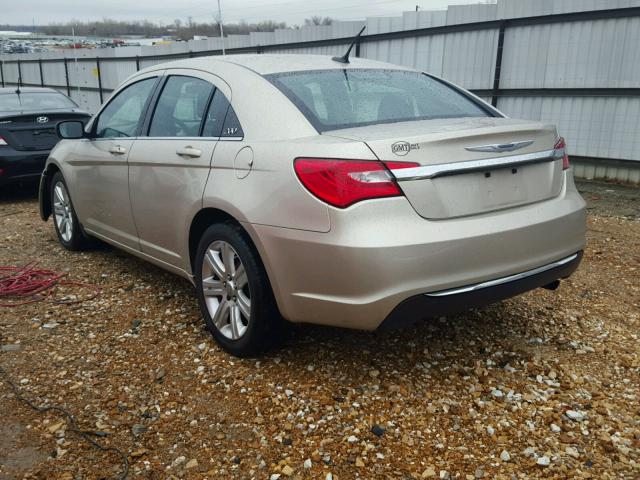 1C3CCBAB7DN704810 - 2013 CHRYSLER 200 LX GOLD photo 3