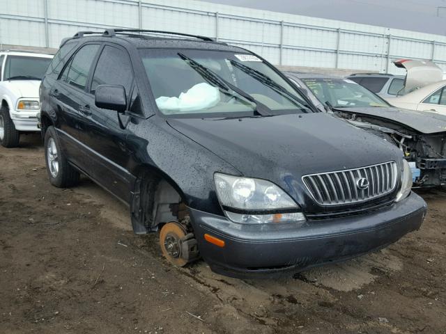 JT6HF10U7Y0133870 - 2000 LEXUS RX 300 BLACK photo 1