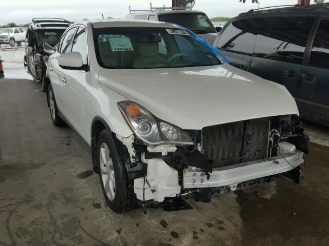 JN1AJ0HP8AM703376 - 2010 INFINITI EX35 BASE WHITE photo 1