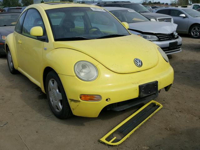 3VWCC21C5XM464706 - 1999 VOLKSWAGEN NEW BEETLE YELLOW photo 1