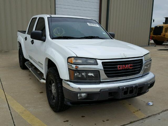 1GTDT136758194419 - 2005 GMC CANYON WHITE photo 1